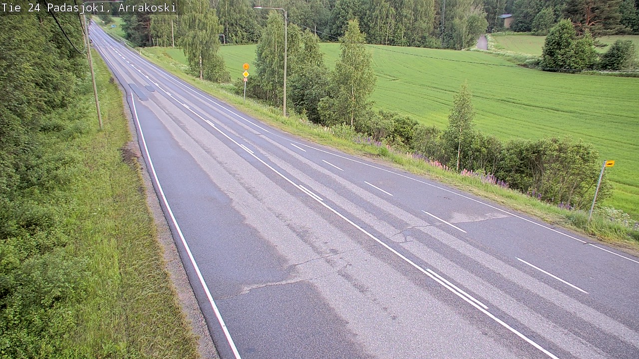 Kelikamerat Kuva Tie 24 Padasjoki, Arrakoski, Padasjoki, Päijät-Häme