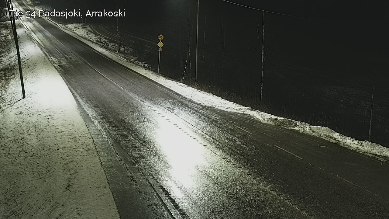 Weather Camera Image Väg 24 Padasjoki, Arrakoski, Padasjoki, Päijät-Häme