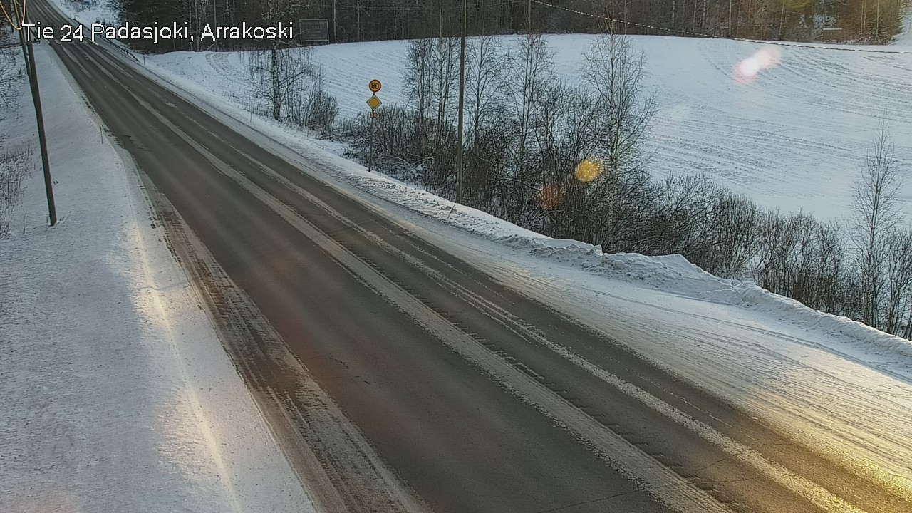 Weather Camera Image Road 24 Padasjoki, Arrakoski, Padasjoki, Päijät-Häme