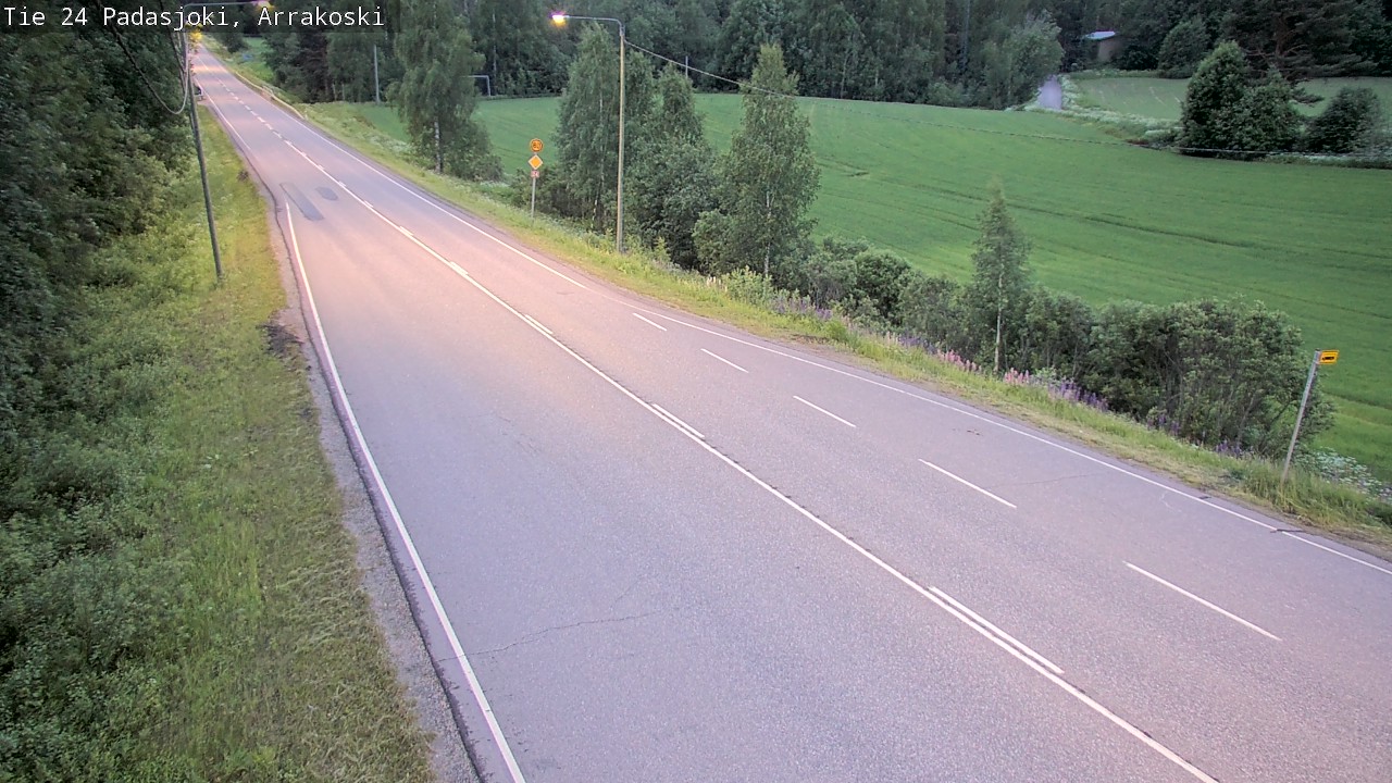 Kelikamerat Kuva Tie 24 Padasjoki, Arrakoski, Padasjoki, Päijät-Häme