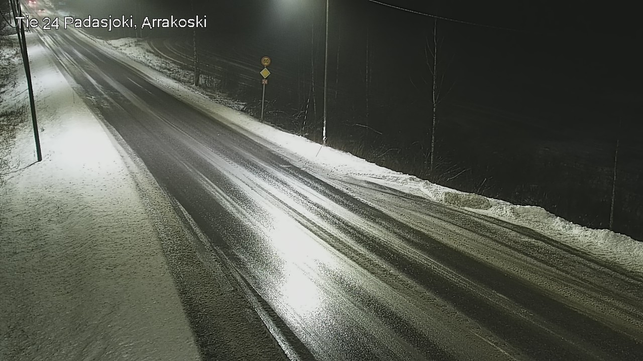 Weather Camera Image Väg 24 Padasjoki, Arrakoski, Padasjoki, Päijät-Häme
