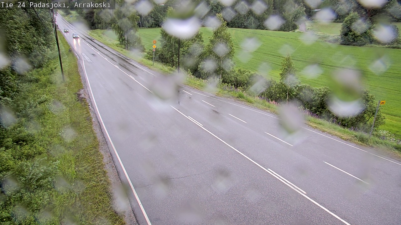 Weather Camera Image Road 24 Padasjoki, Arrakoski, Padasjoki, Päijät-Häme