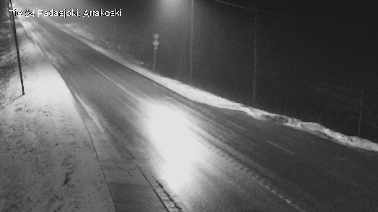 Weather Camera Image Väg 24 Padasjoki, Arrakoski, Padasjoki, Päijät-Häme