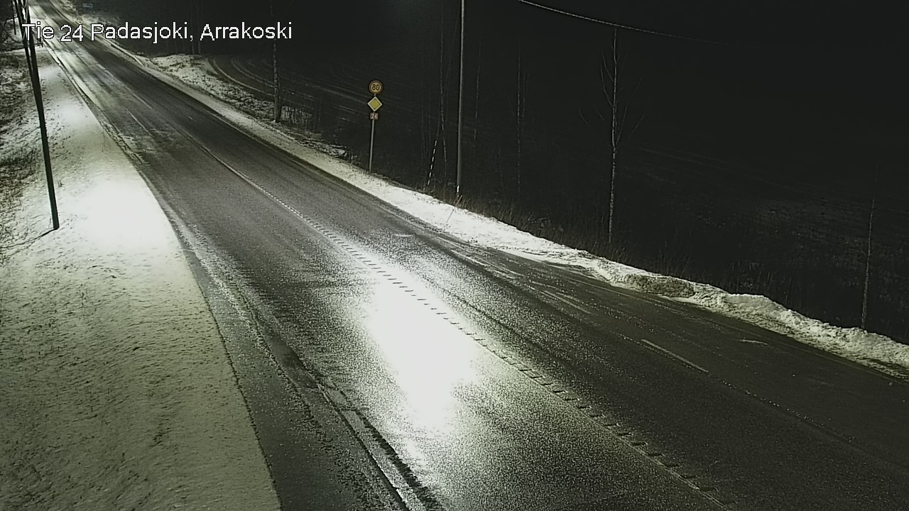 Weather Camera Image Väg 24 Padasjoki, Arrakoski, Padasjoki, Päijät-Häme