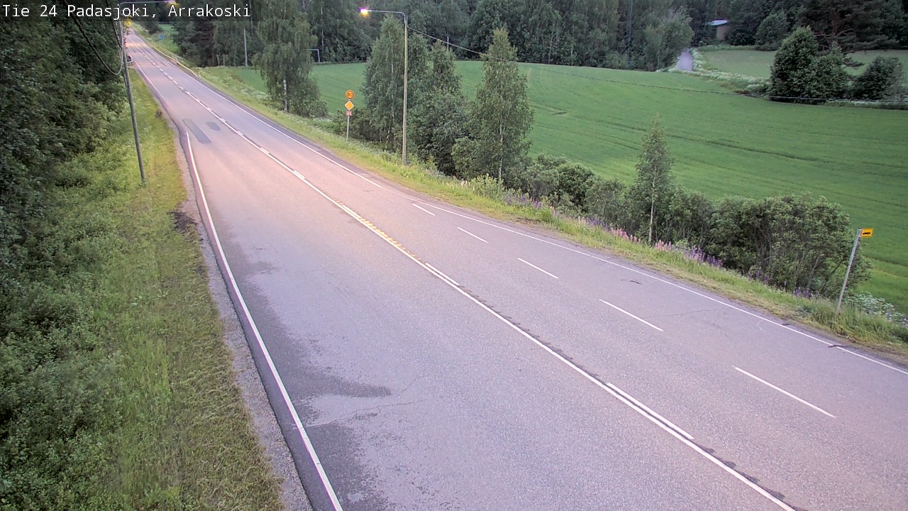 Kelikamerat Kuva Tie 24 Padasjoki, Arrakoski, Padasjoki, Päijät-Häme