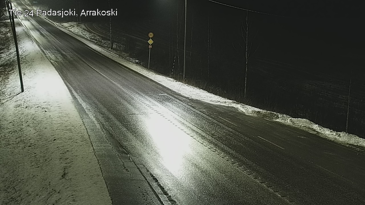Weather Camera Image Väg 24 Padasjoki, Arrakoski, Padasjoki, Päijät-Häme