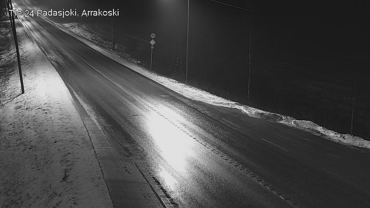 Weather Camera Image Väg 24 Padasjoki, Arrakoski, Padasjoki, Päijät-Häme