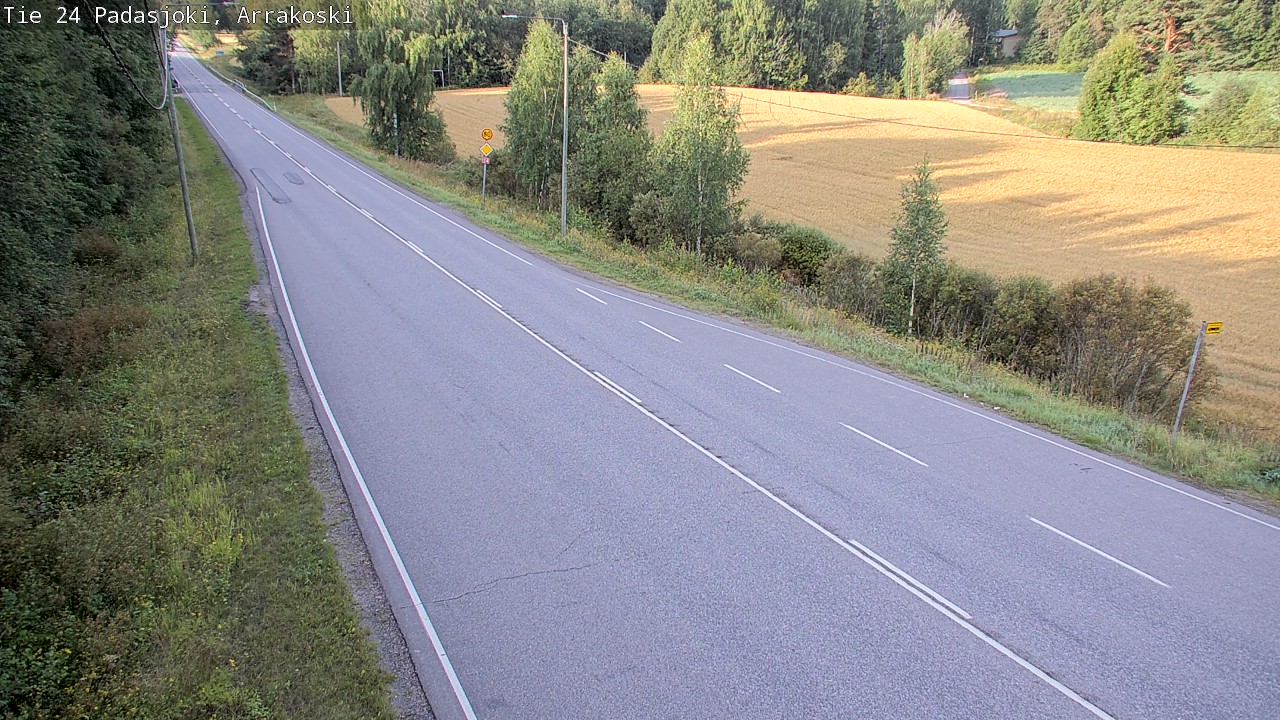 Kelikamerat Kuva Tie 24 Padasjoki, Arrakoski, Padasjoki, Päijät-Häme