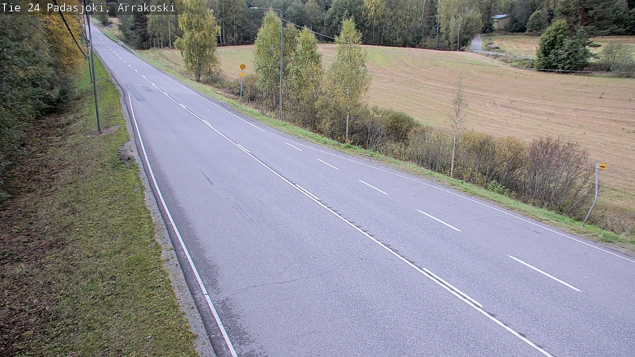 Weather Camera Image Road 24 Padasjoki, Arrakoski, Padasjoki, Päijät-Häme