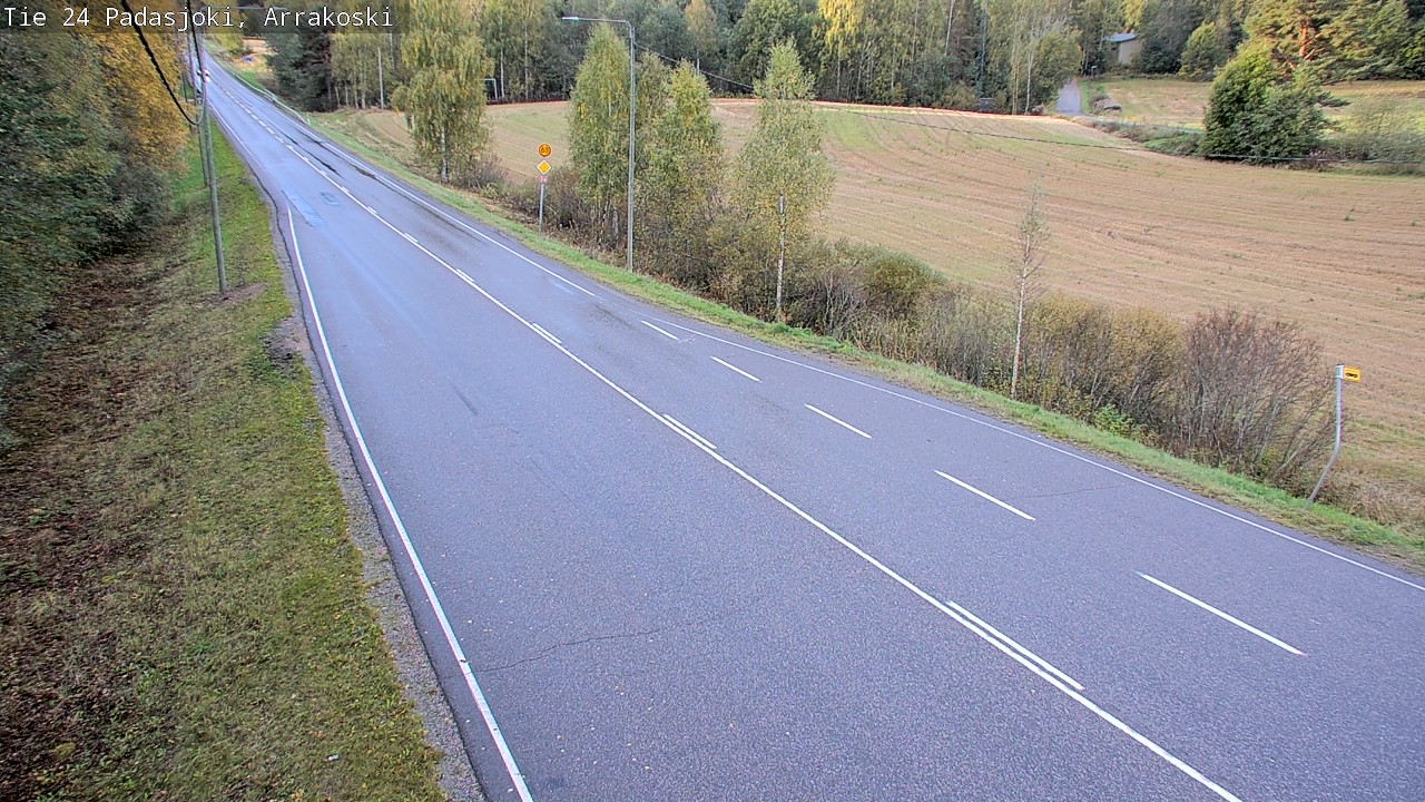Weather Camera Image Road 24 Padasjoki, Arrakoski, Padasjoki, Päijät-Häme