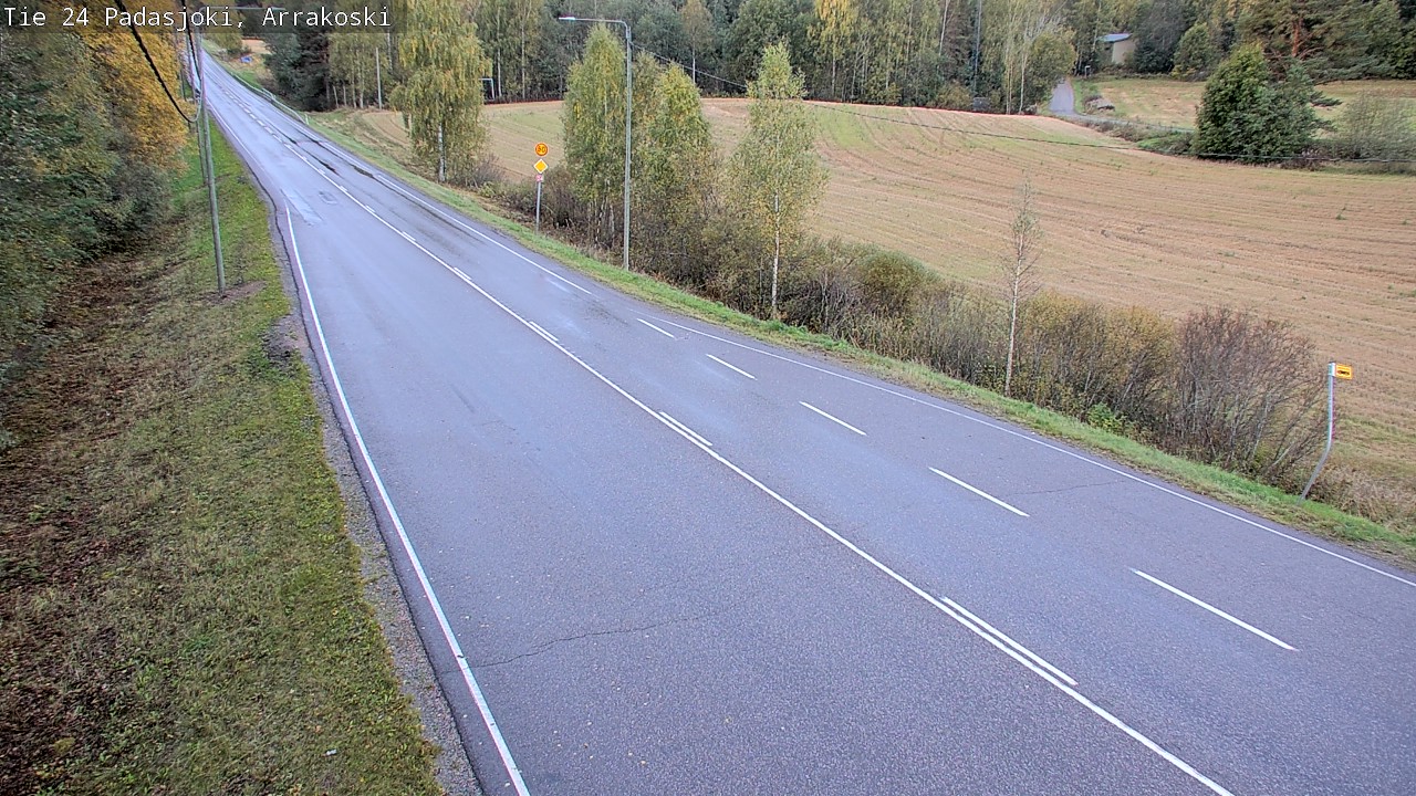 Weather Camera Image Road 24 Padasjoki, Arrakoski, Padasjoki, Päijät-Häme