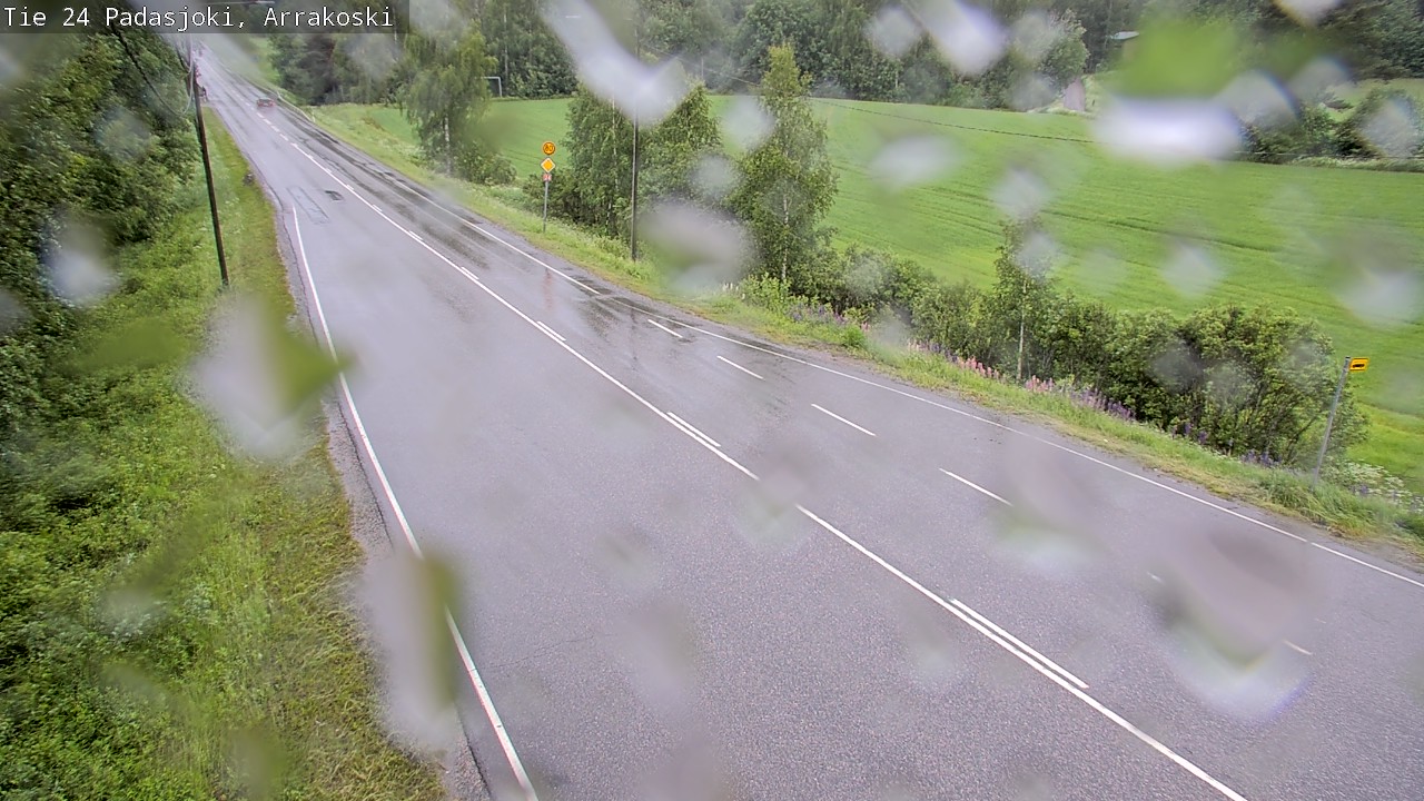 Weather Camera Image Road 24 Padasjoki, Arrakoski, Padasjoki, Päijät-Häme