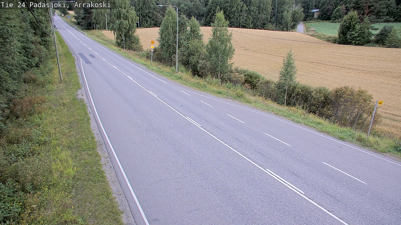 Kelikamerat Kuva Tie 24 Padasjoki, Arrakoski, Padasjoki, Päijät-Häme