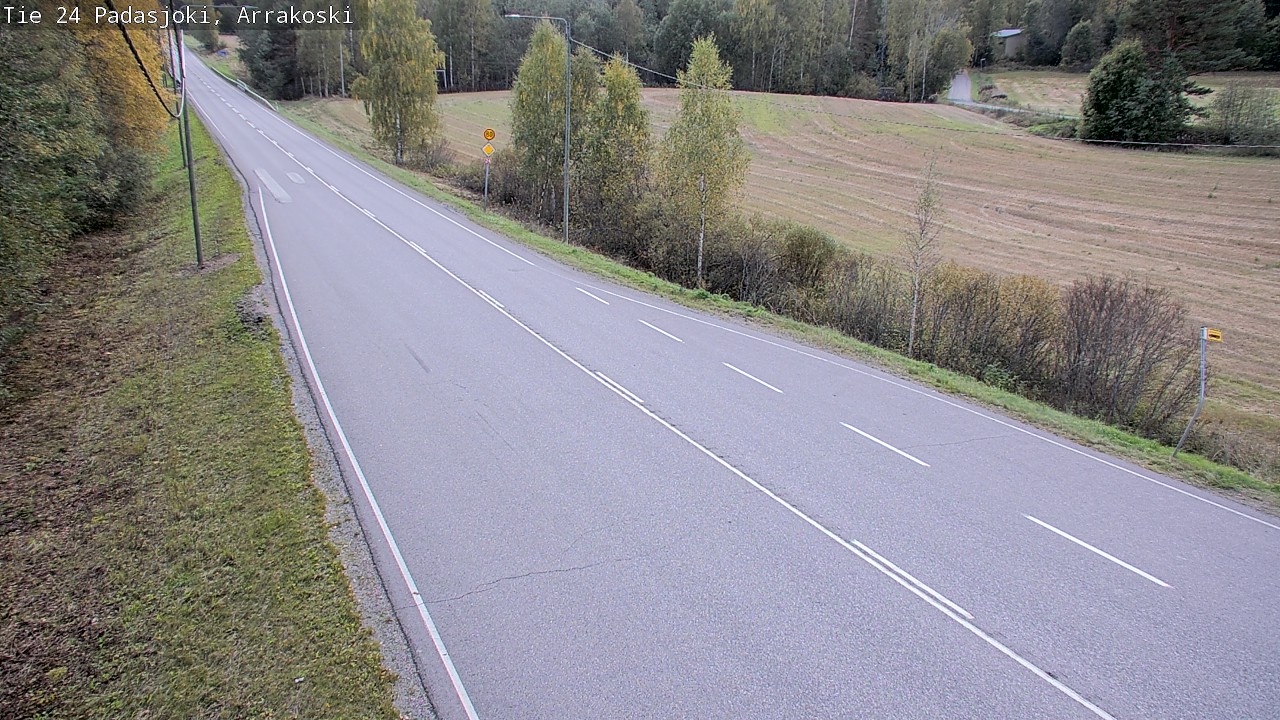 Weather Camera Image Road 24 Padasjoki, Arrakoski, Padasjoki, Päijät-Häme