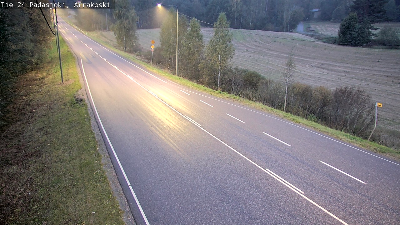 Weather Camera Image Road 24 Padasjoki, Arrakoski, Padasjoki, Päijät-Häme