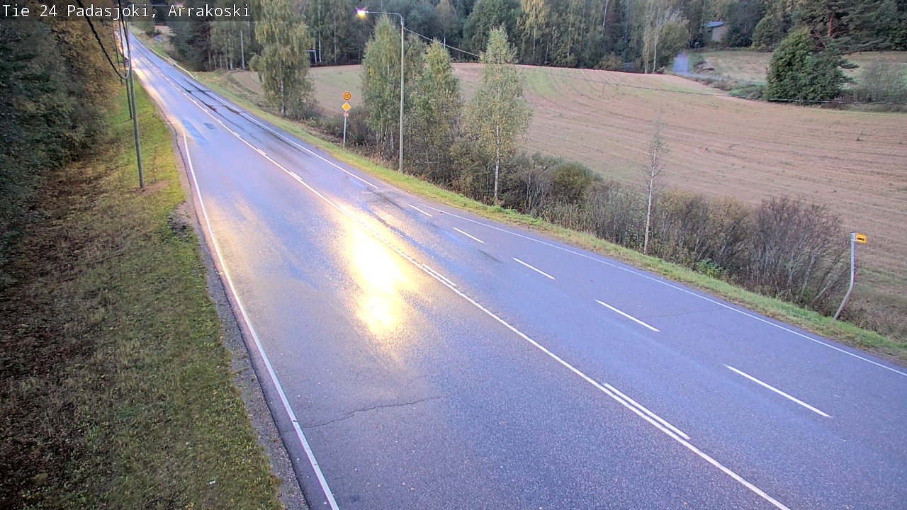 Weather Camera Image Road 24 Padasjoki, Arrakoski, Padasjoki, Päijät-Häme