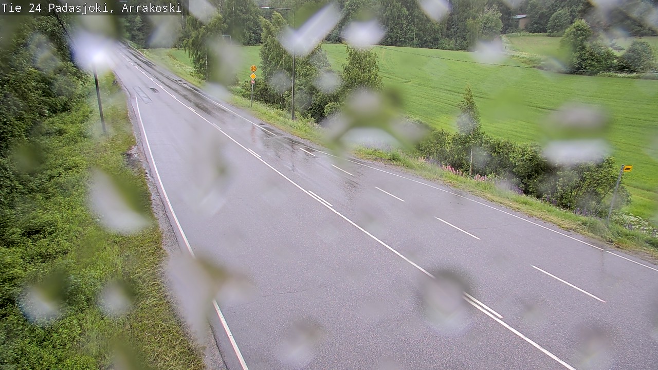 Weather Camera Image Road 24 Padasjoki, Arrakoski, Padasjoki, Päijät-Häme