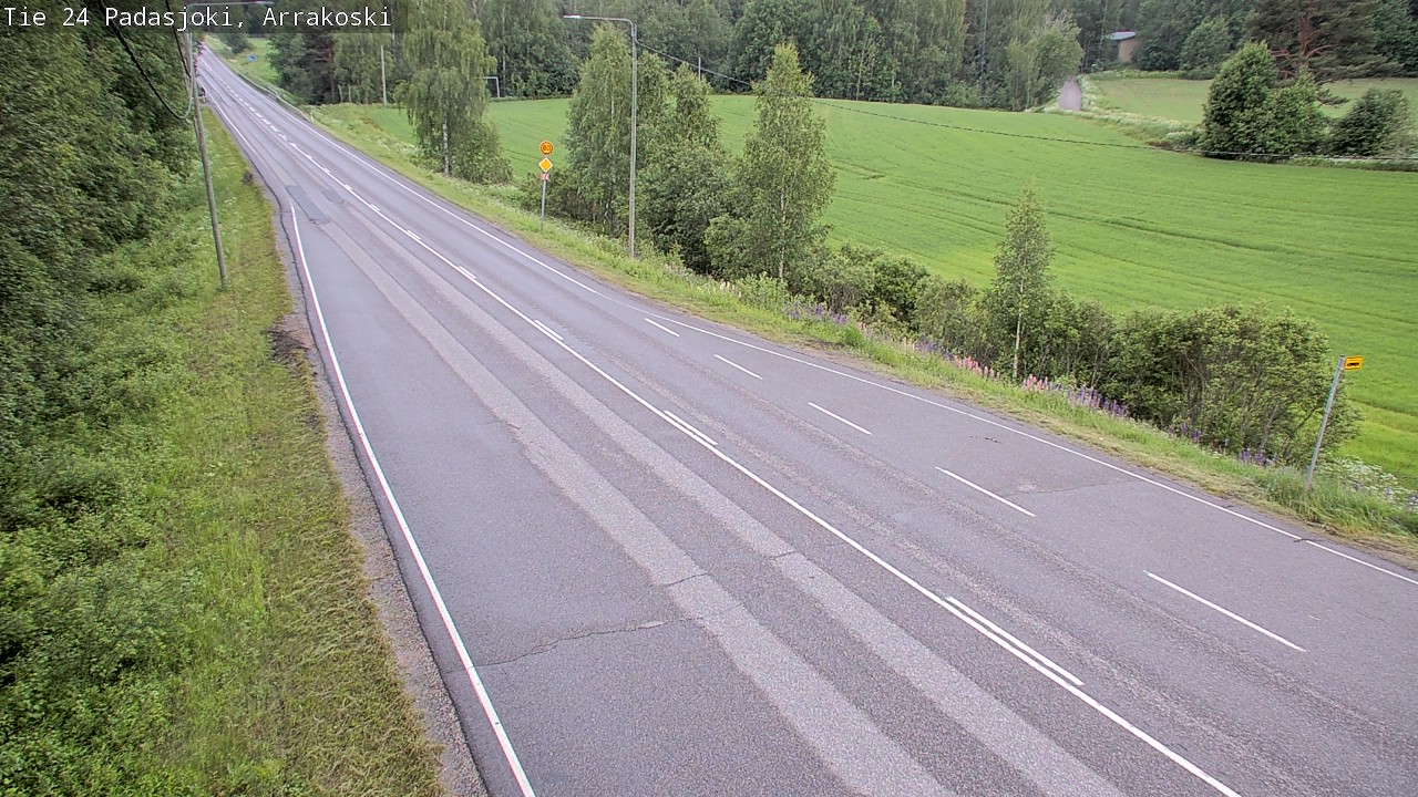 Kelikamerat Kuva Tie 24 Padasjoki, Arrakoski, Padasjoki, Päijät-Häme