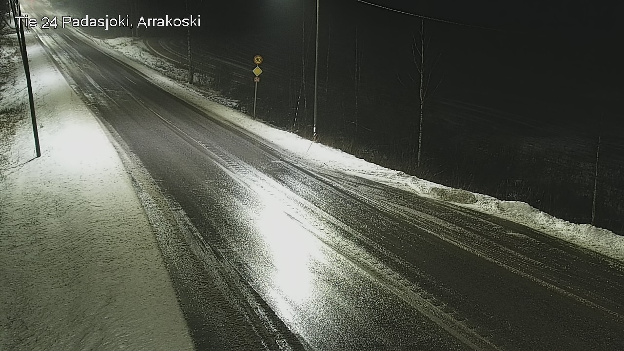 Weather Camera Image Väg 24 Padasjoki, Arrakoski, Padasjoki, Päijät-Häme