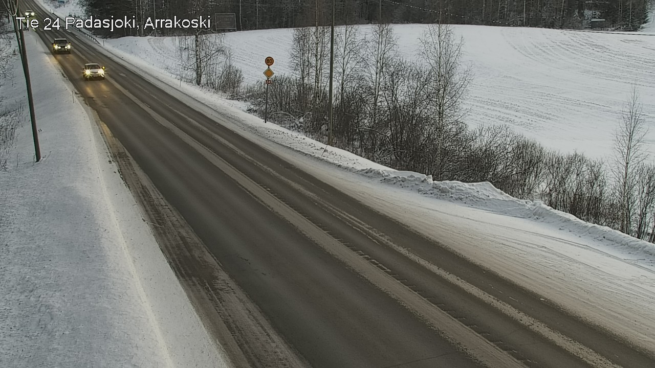 Weather Camera Image Road 24 Padasjoki, Arrakoski, Padasjoki, Päijät-Häme