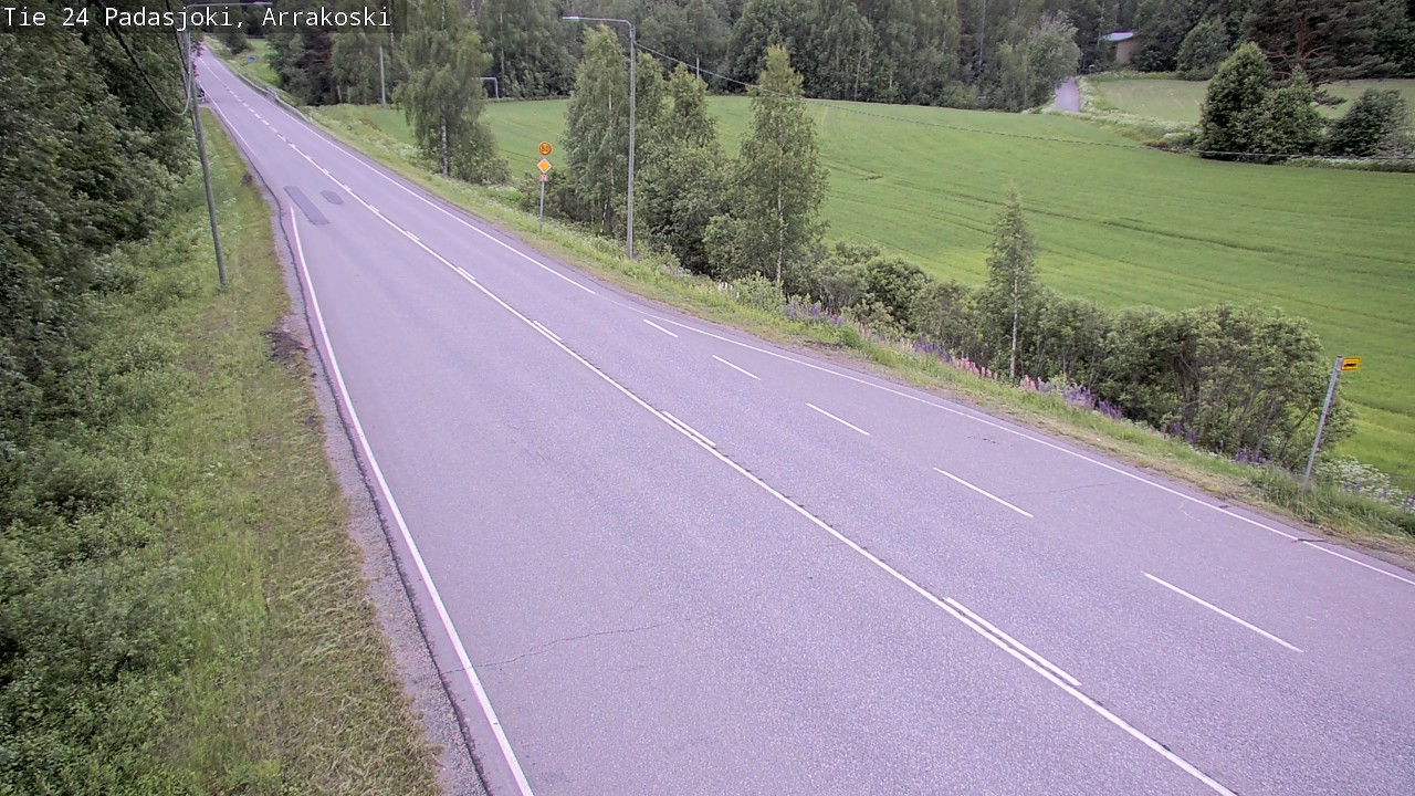Kelikamerat Kuva Tie 24 Padasjoki, Arrakoski, Padasjoki, Päijät-Häme