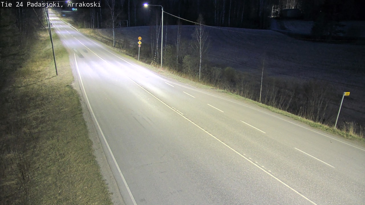 Weather Camera Image Road 24 Padasjoki, Arrakoski, Padasjoki, Päijät-Häme