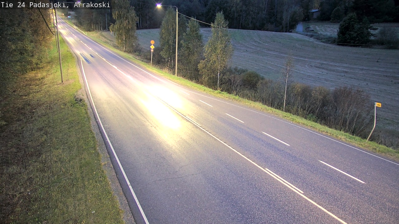 Weather Camera Image Road 24 Padasjoki, Arrakoski, Padasjoki, Päijät-Häme
