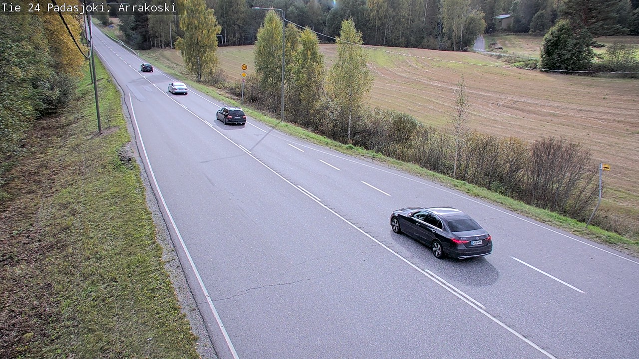 Weather Camera Image Road 24 Padasjoki, Arrakoski, Padasjoki, Päijät-Häme
