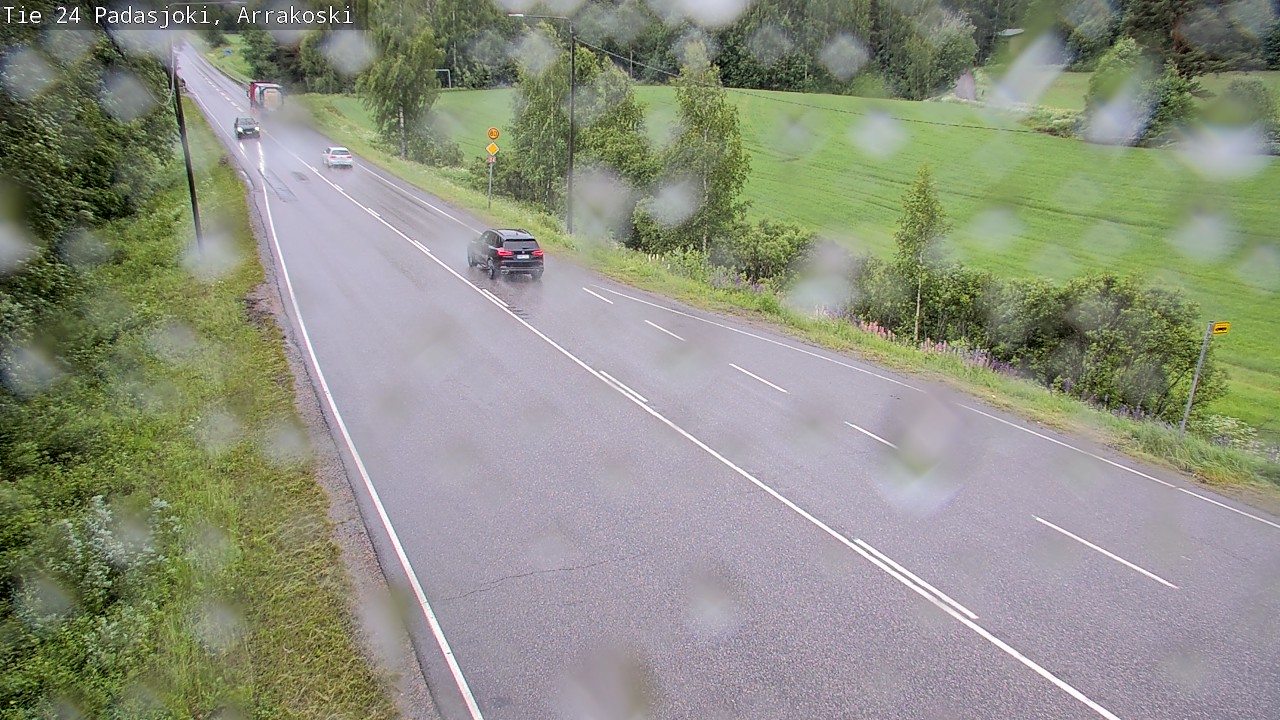 Weather Camera Image Road 24 Padasjoki, Arrakoski, Padasjoki, Päijät-Häme