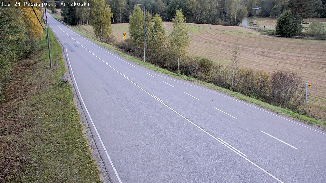Weather Camera Image Road 24 Padasjoki, Arrakoski, Padasjoki, Päijät-Häme
