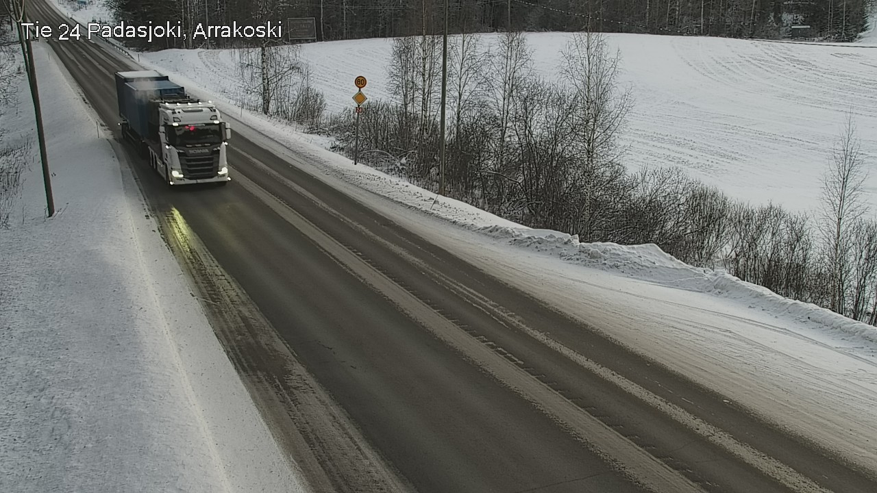 Weather Camera Image Road 24 Padasjoki, Arrakoski, Padasjoki, Päijät-Häme