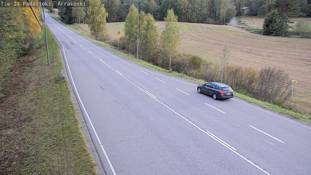 Weather Camera Image Road 24 Padasjoki, Arrakoski, Padasjoki, Päijät-Häme