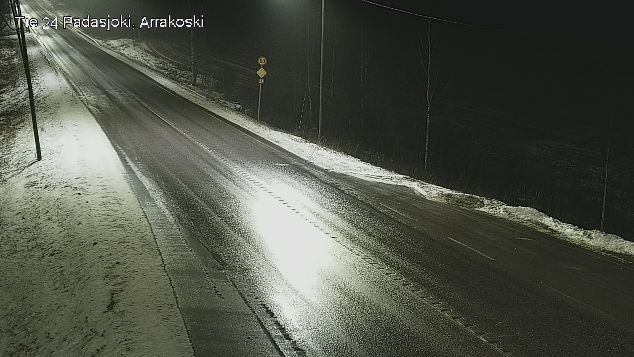 Weather Camera Image Väg 24 Padasjoki, Arrakoski, Padasjoki, Päijät-Häme