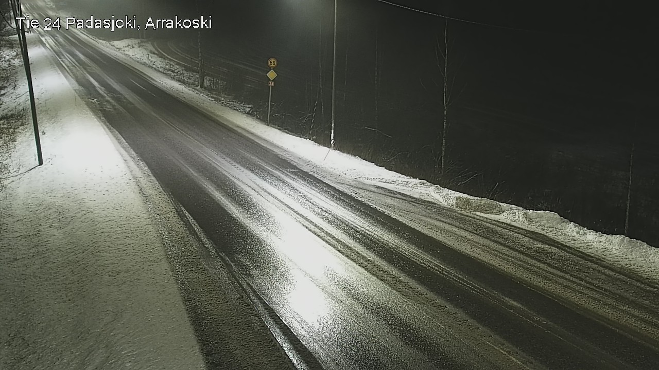 Weather Camera Image Väg 24 Padasjoki, Arrakoski, Padasjoki, Päijät-Häme