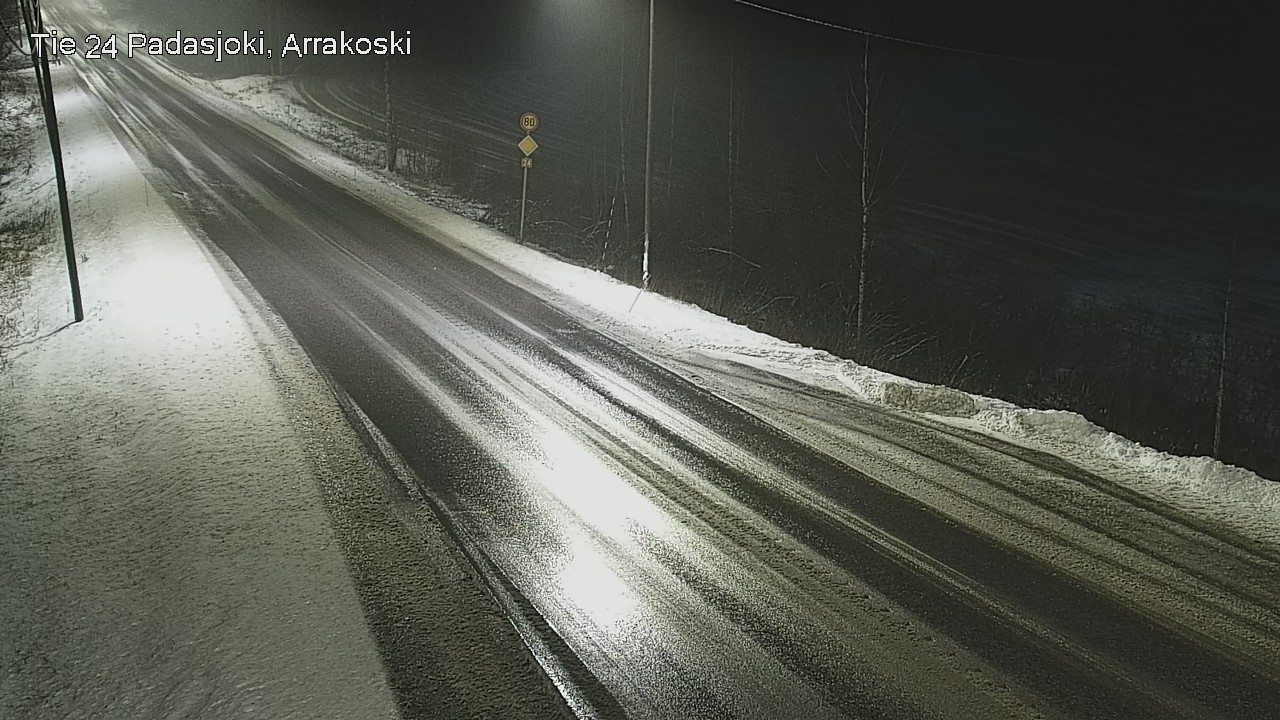 Weather Camera Image Väg 24 Padasjoki, Arrakoski, Padasjoki, Päijät-Häme