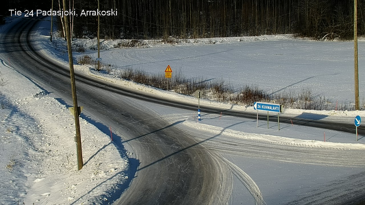 Weather Camera Image Road 24 Padasjoki, Arrakoski, Padasjoki, Päijät-Häme