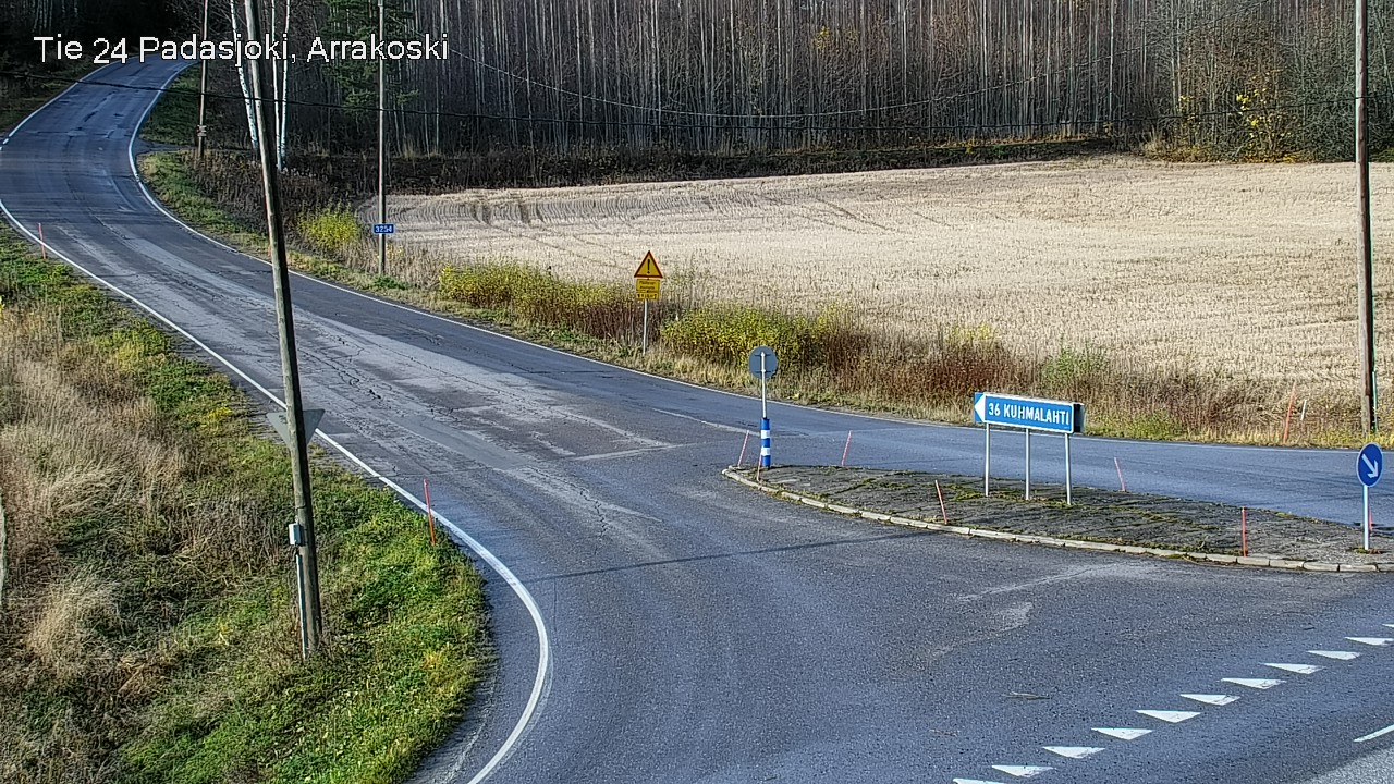 Kelikamerat Kuva Tie 24 Padasjoki, Arrakoski, Padasjoki, Päijät-Häme