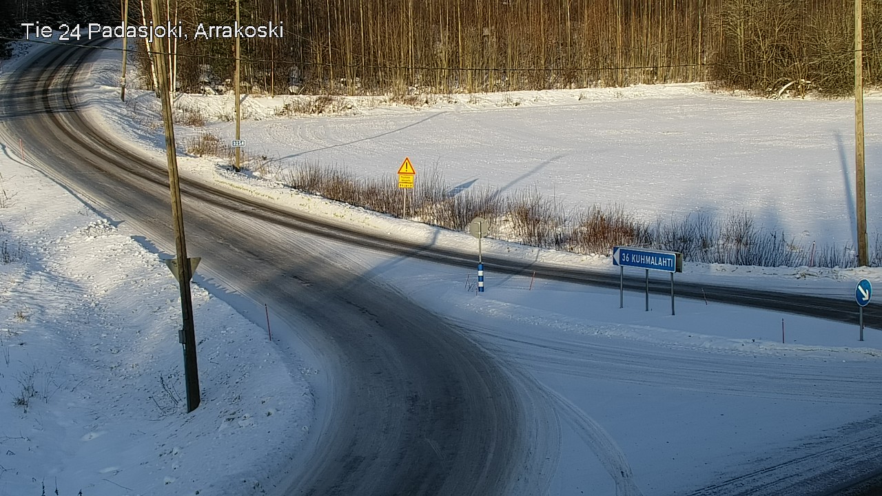 Weather Camera Image Road 24 Padasjoki, Arrakoski, Padasjoki, Päijät-Häme