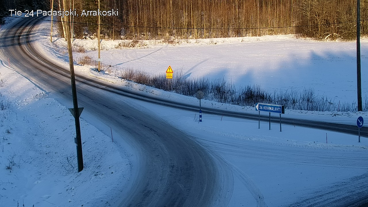 Weather Camera Image Road 24 Padasjoki, Arrakoski, Padasjoki, Päijät-Häme