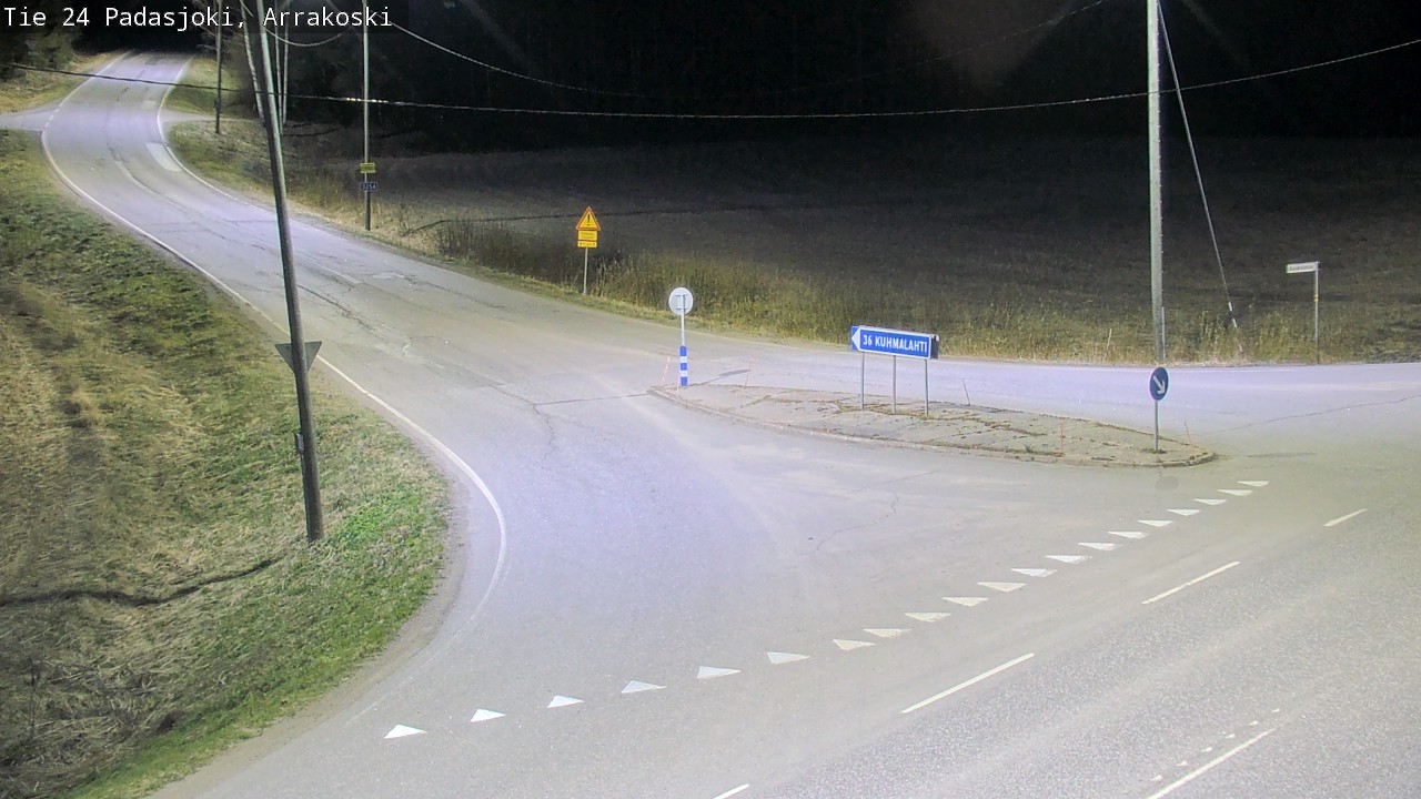 Weather Camera Image Road 24 Padasjoki, Arrakoski, Padasjoki, Päijät-Häme