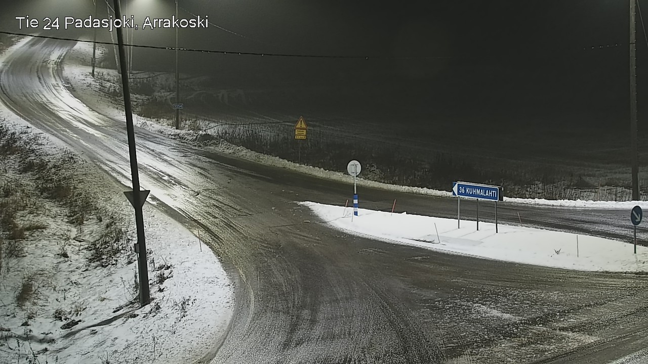 Weather Camera Image Väg 24 Padasjoki, Arrakoski, Padasjoki, Päijät-Häme