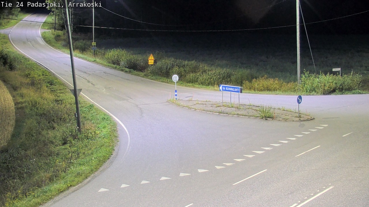 Weather Camera Image Väg 24 Padasjoki, Arrakoski, Padasjoki, Päijät-Häme