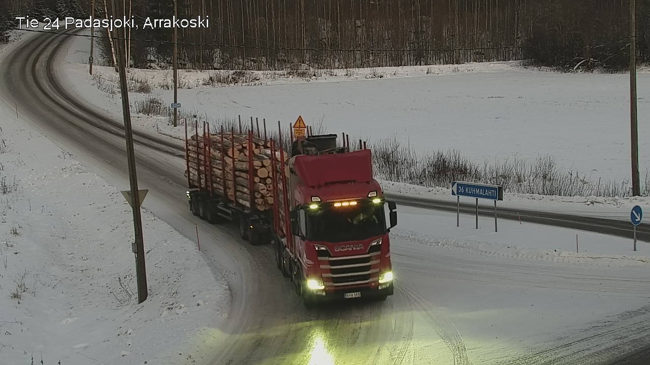 Kelikamerat Kuva Tie 24 Padasjoki, Arrakoski, Padasjoki, Päijät-Häme