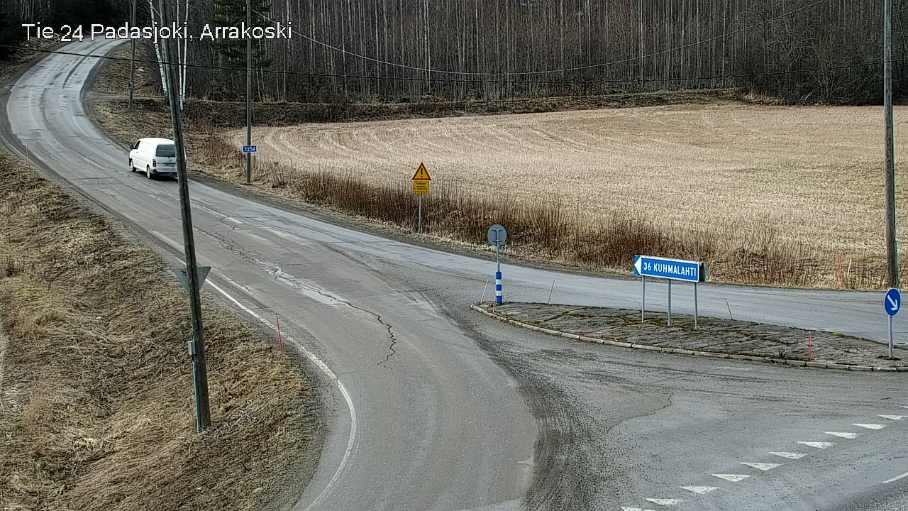 Weather Camera Image Road 24 Padasjoki, Arrakoski, Padasjoki, Päijät-Häme