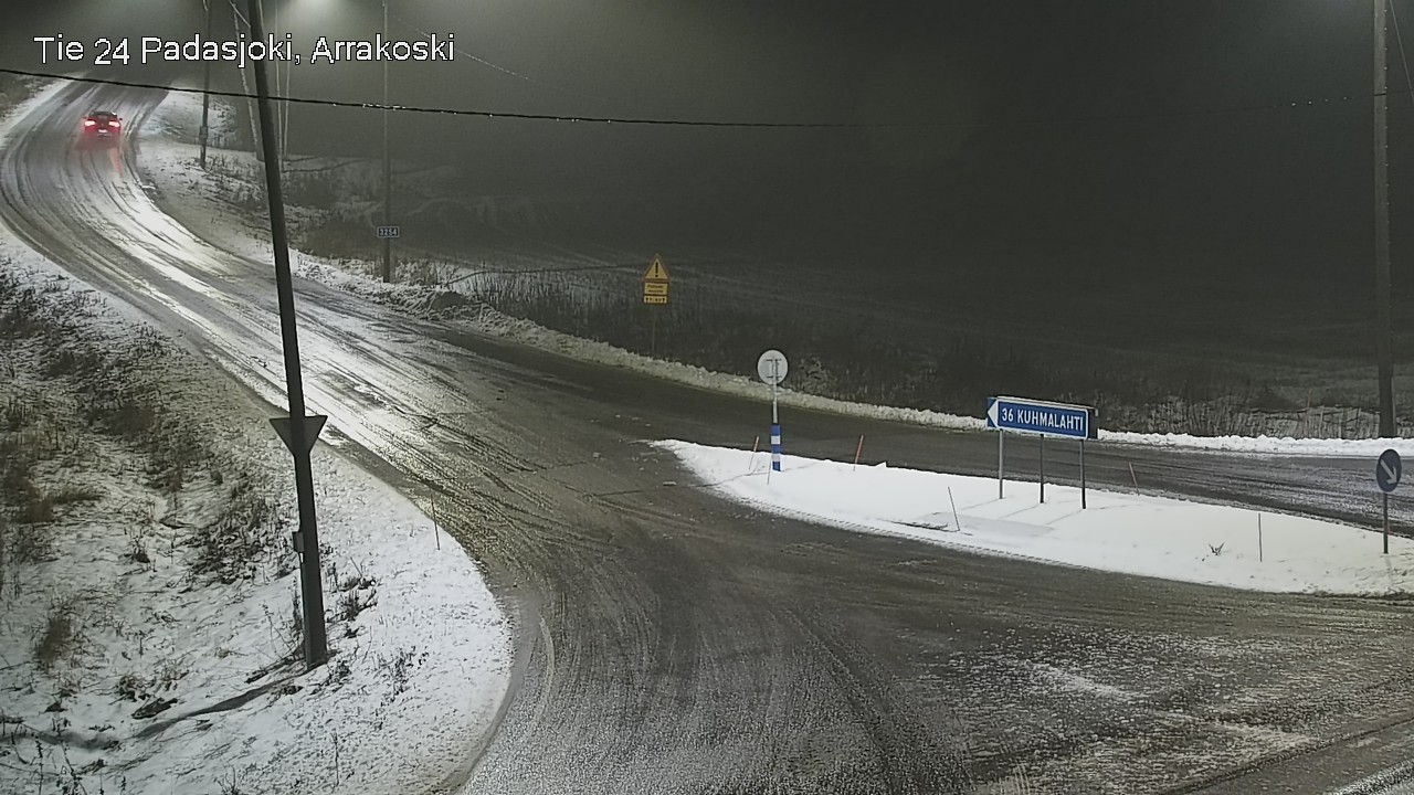 Weather Camera Image Väg 24 Padasjoki, Arrakoski, Padasjoki, Päijät-Häme