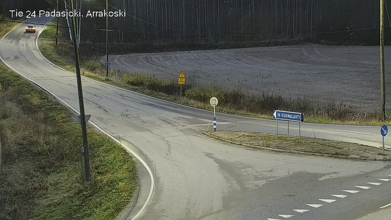 Kelikamerat Kuva Tie 24 Padasjoki, Arrakoski, Padasjoki, Päijät-Häme