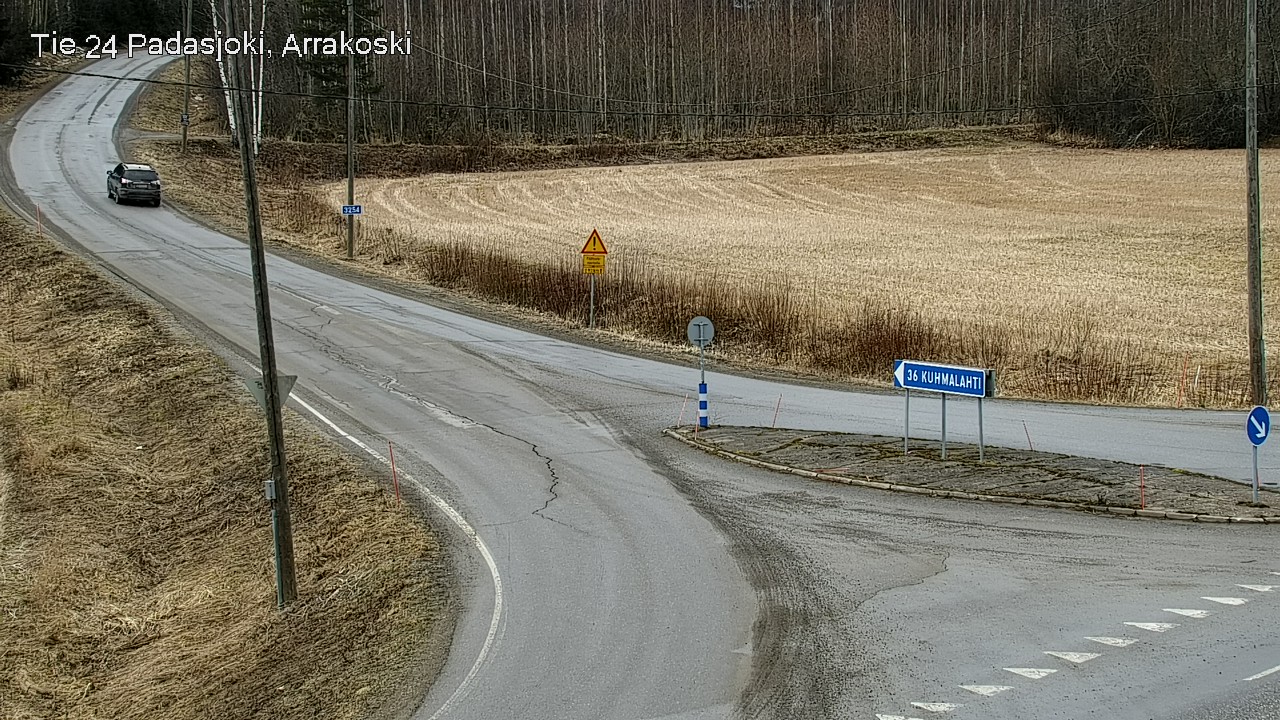 Weather Camera Image Road 24 Padasjoki, Arrakoski, Padasjoki, Päijät-Häme