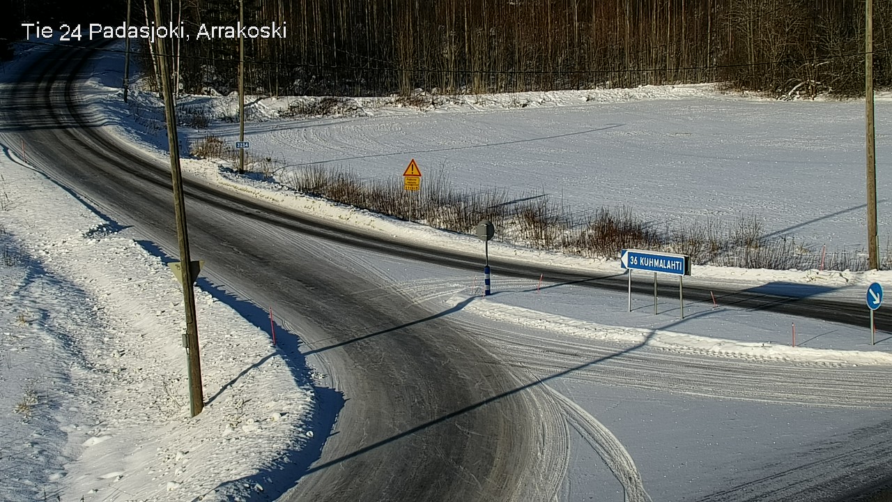 Weather Camera Image Road 24 Padasjoki, Arrakoski, Padasjoki, Päijät-Häme