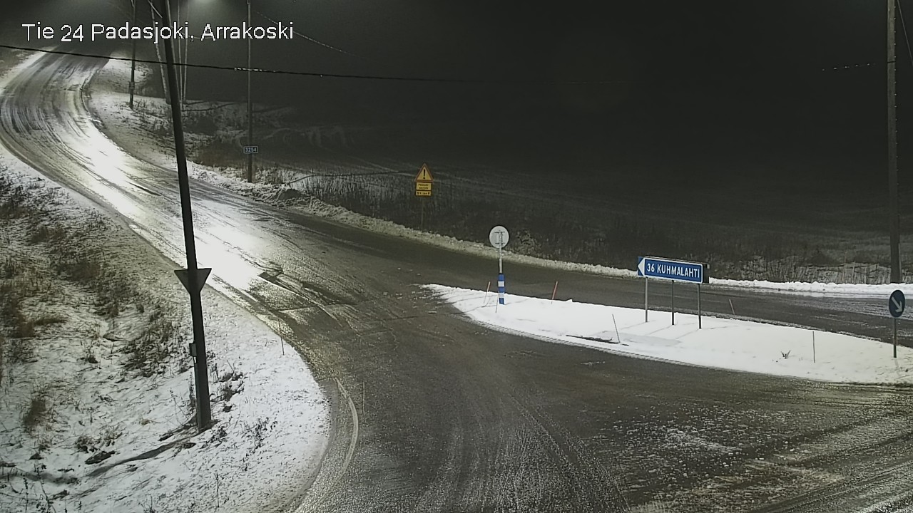Weather Camera Image Väg 24 Padasjoki, Arrakoski, Padasjoki, Päijät-Häme