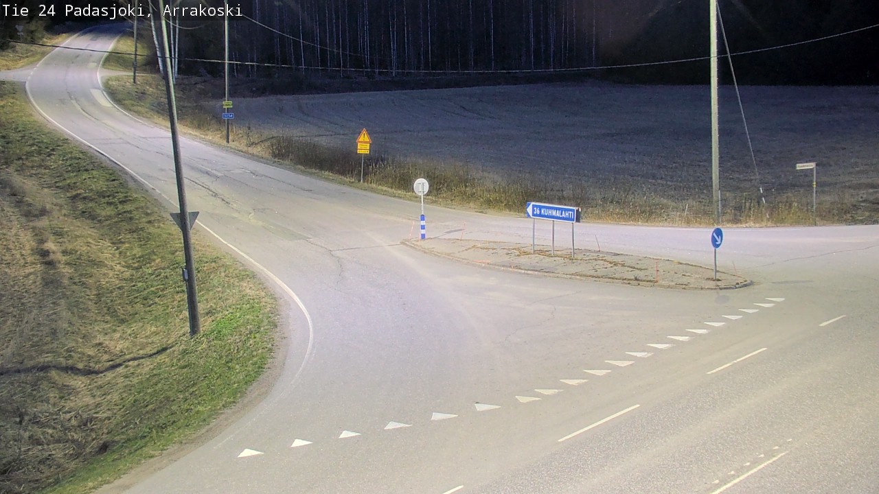 Weather Camera Image Road 24 Padasjoki, Arrakoski, Padasjoki, Päijät-Häme